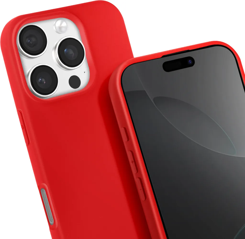 Cover Rossa con Catenella Avizar per iPhone 16 Pro Max - Chic & Safe - 4