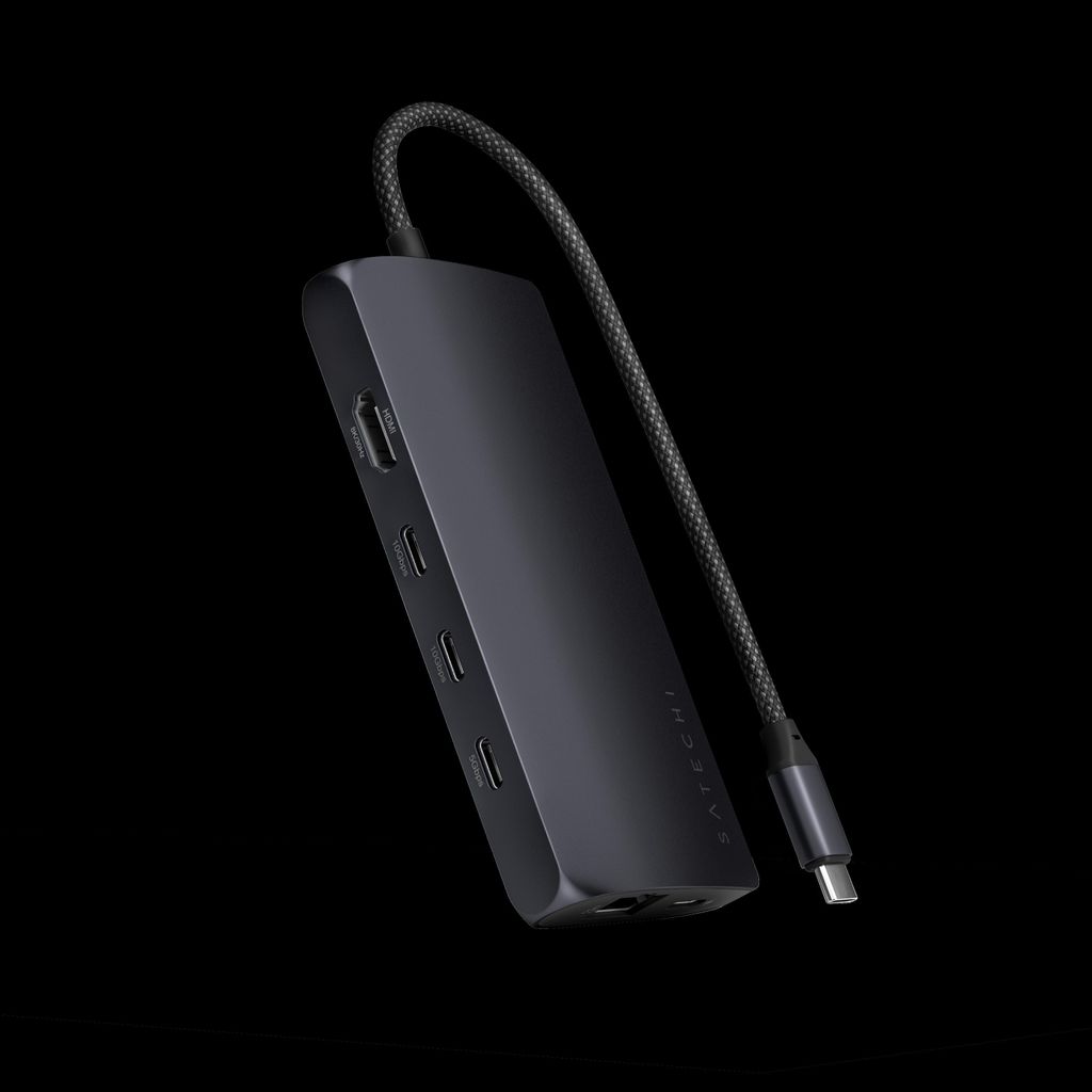 Satechi USB-C Multiport Adapter 8K (Ethernet) – Unterstützt Produktbild 
