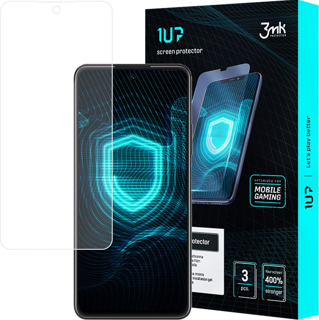 3mk Display Schutzfolie 1UP für Huawei P Smart 2021 transparent Gaming (3 Stück)