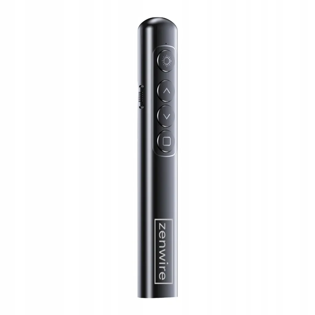 Pointeur laser sans fil noir avec télécommande USB pour présentation - 3
