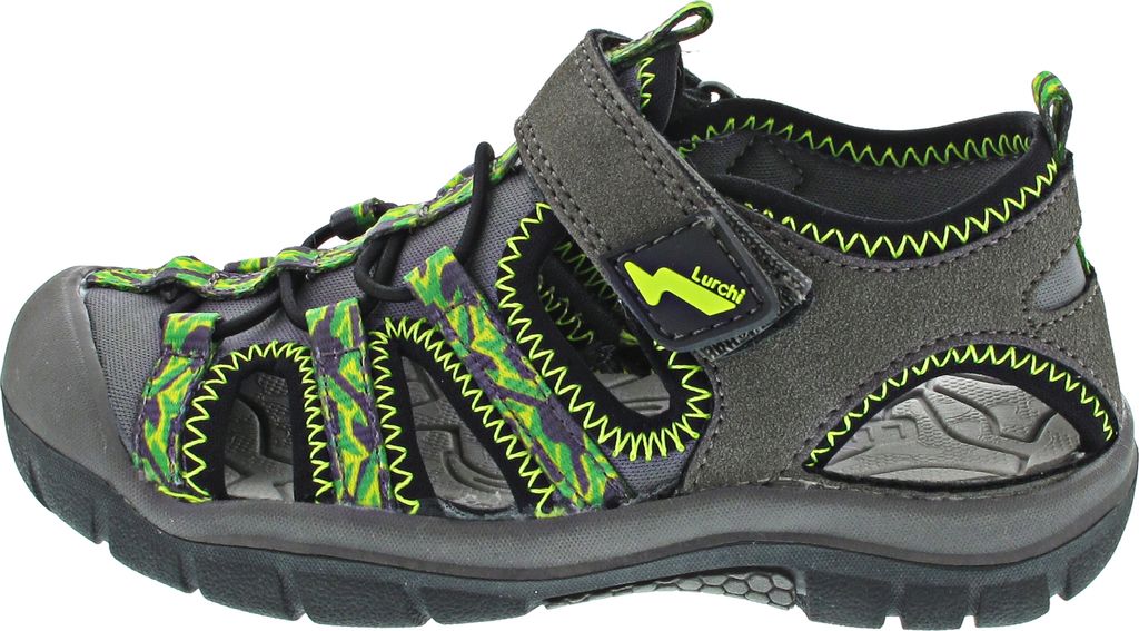 Lurchi Finto 95L005300103611 (30/dkgrey-grey-lime) Produktbild 