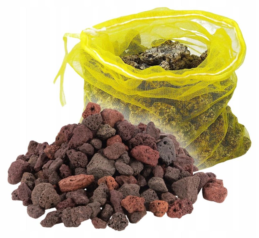 Lava vulcanica per filtro acquario 3 litri, materiale Immagine del prodotto 