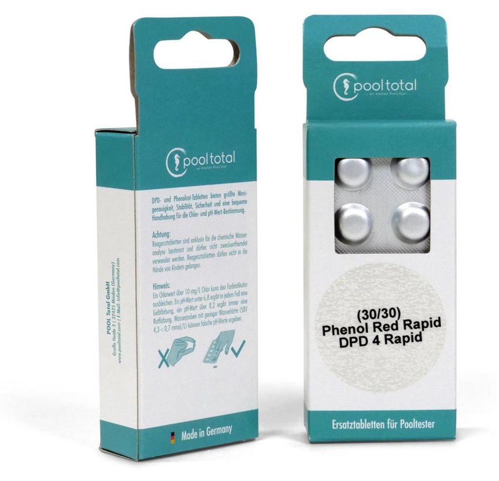 SET> Refill-Pack für Tester Sauerstoff pH (4x 30 Tabl.)