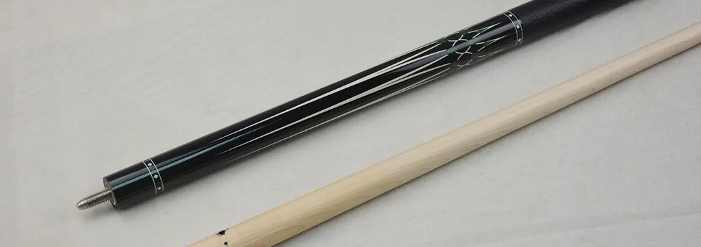 Queue de billard Buffalo Argo 3 noir/vert avec procédé 13mm et joint pro - 3
