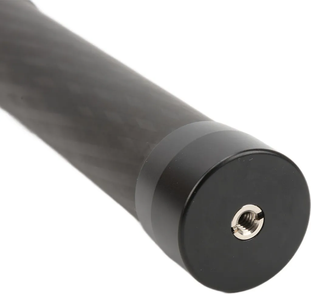 21 cm/8,3 pollici Asta di prolunga professionale in fibra di carbonio Bastone portatile Monopiede Stabilizzatore - 3