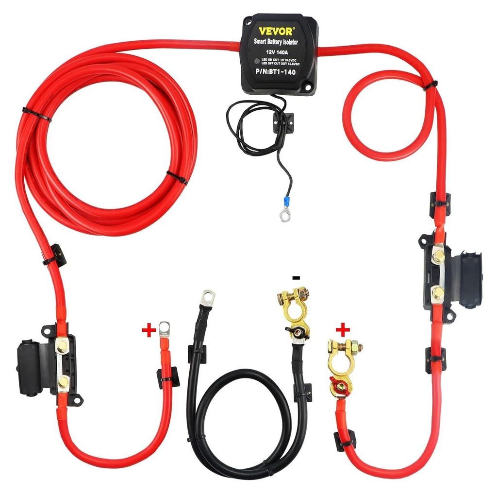 VEVOR Kit di separazione della carica a 12 V con relè a Immagine del prodotto 