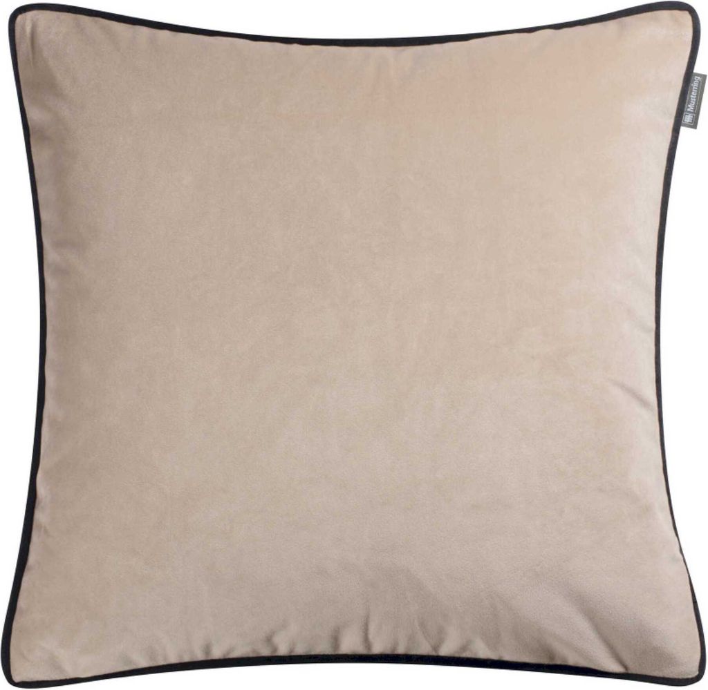MUSTERRING Zierkissenhülle CORNER Beige 45 x 45 cm
