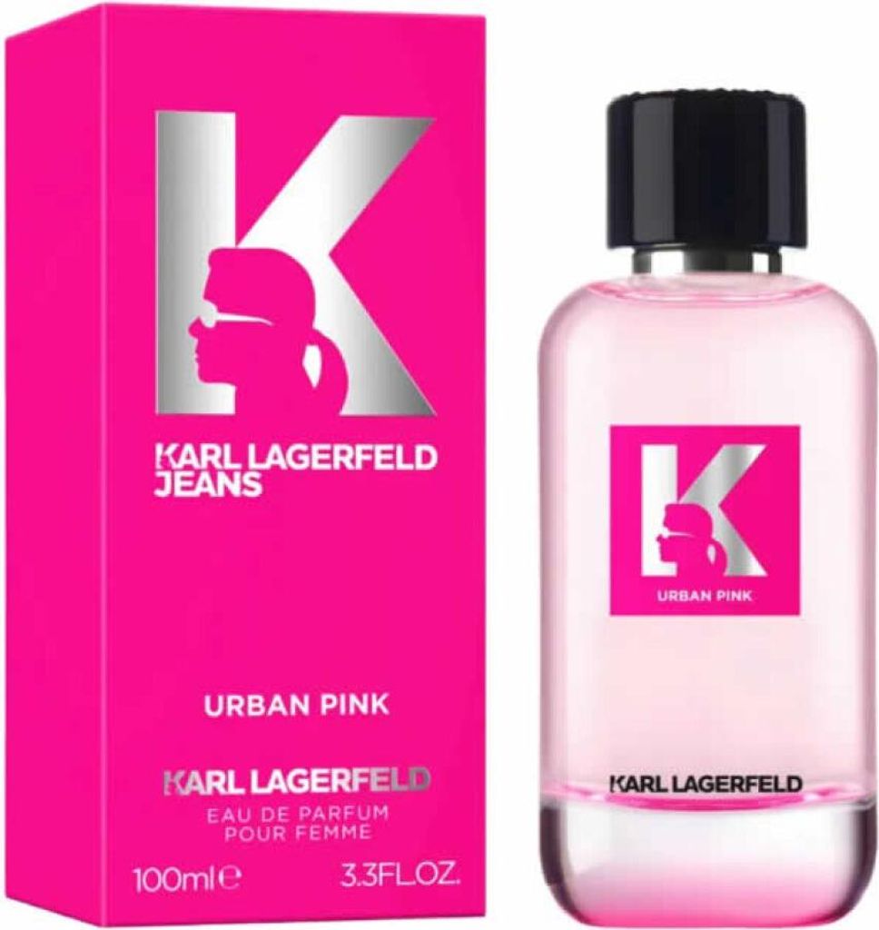 Karl Lagerfeld Jeans Urban Pink Eau De Perfume Spray 100ml Imagen del producto 
