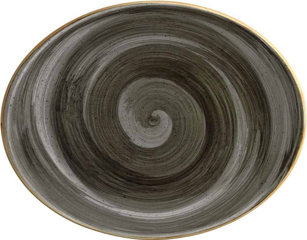 Aura Space Moove Platte oval 31x24cm - 6 Stück