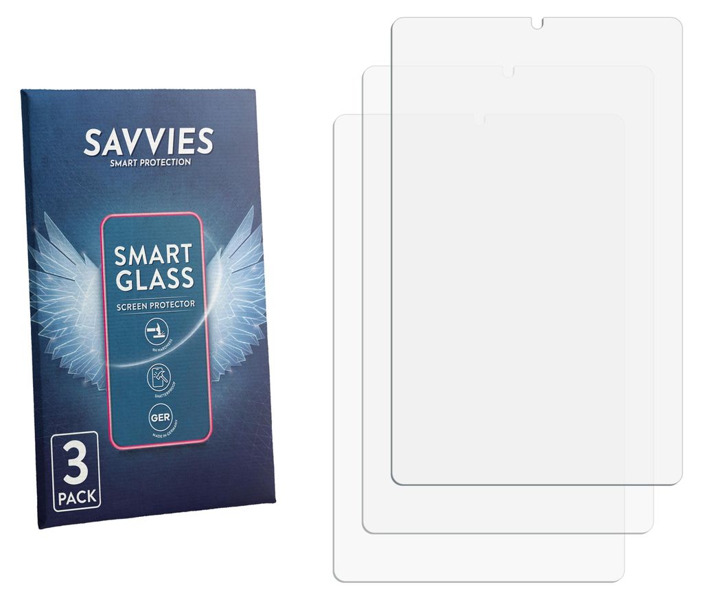 3x Savvies Schutzglas Folie für Lenovo Legion Y700 Gen 5 9H Panzer Schutzfolie Glas Displayschutz klar transparent