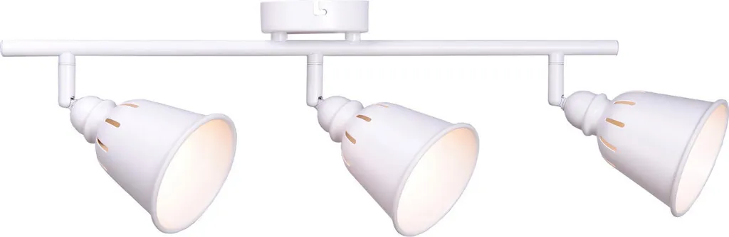 Solution éclairage zones d'ombre Applique 3 spots mobiles Blanc E14