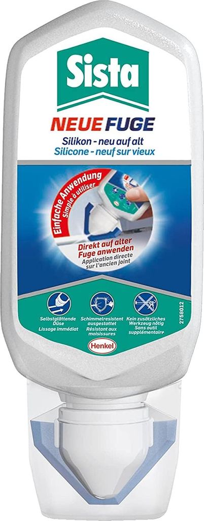 Sista 303680, 80 ml, Silikondichtungsmittel, Für die Produktbild 