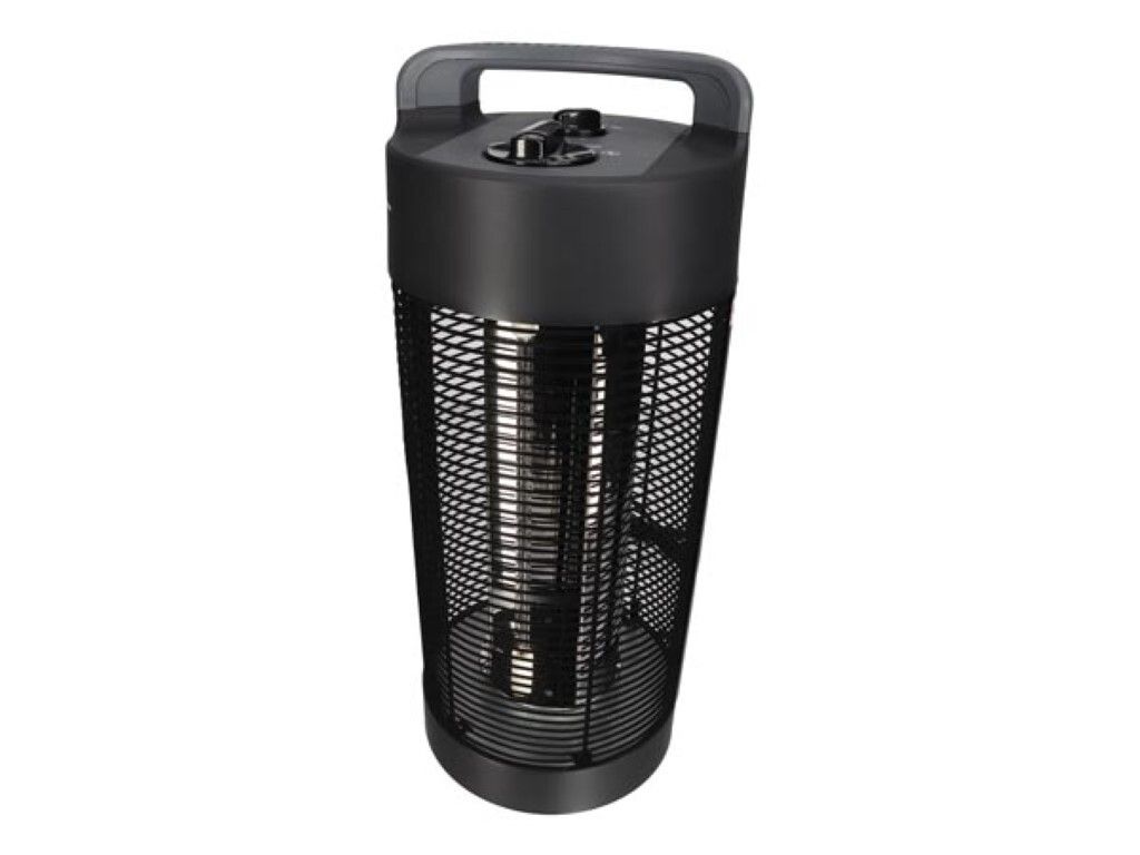 Perel Terrassen-Heizstrahler, 1200 W, Carbon, Kippschutz, 2 Produktbild 2