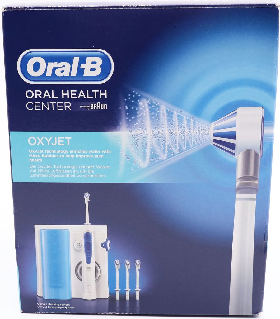 Oral-B Reinigungssystem OxyJet mit Munddusche weiß Produktbild 5