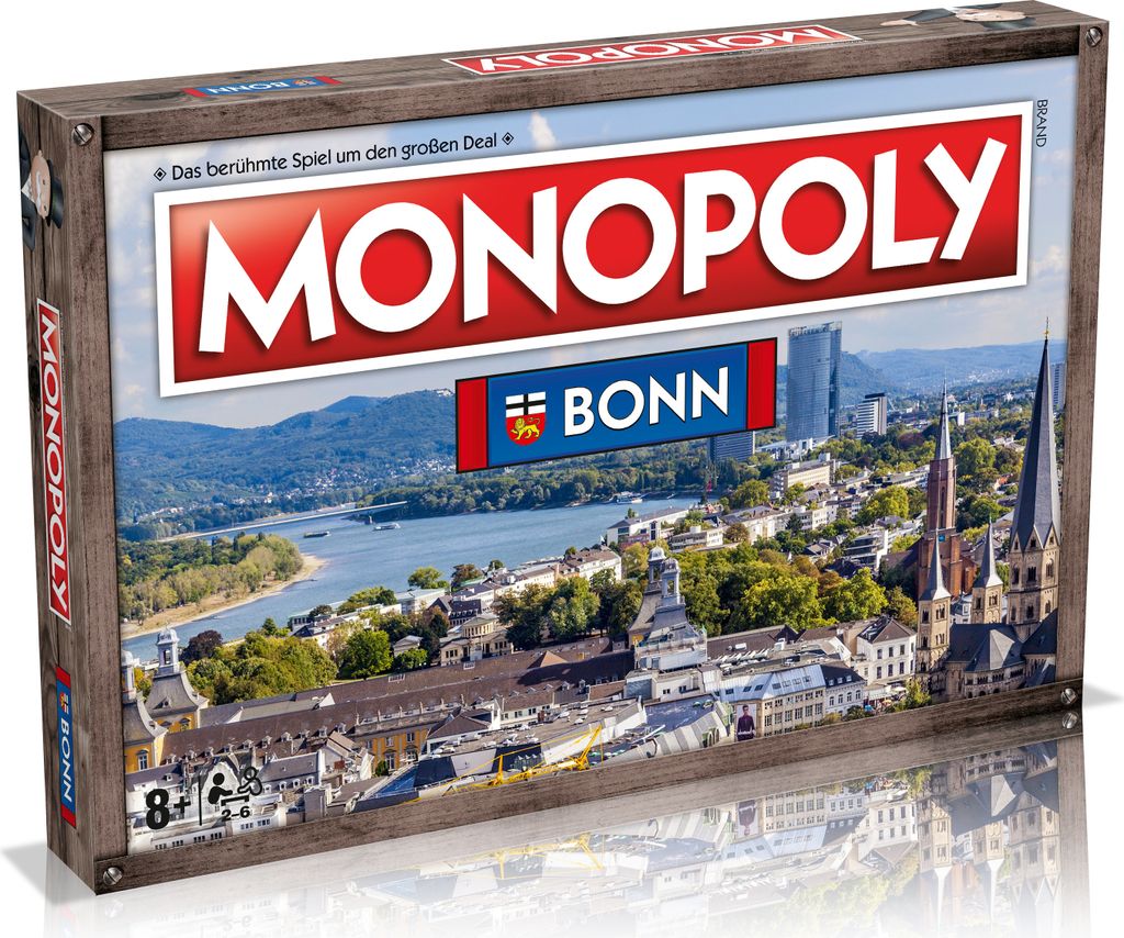 Monopoly - Bonn Brettspiel Gesellschaftsspiel Spiel Produktbild 