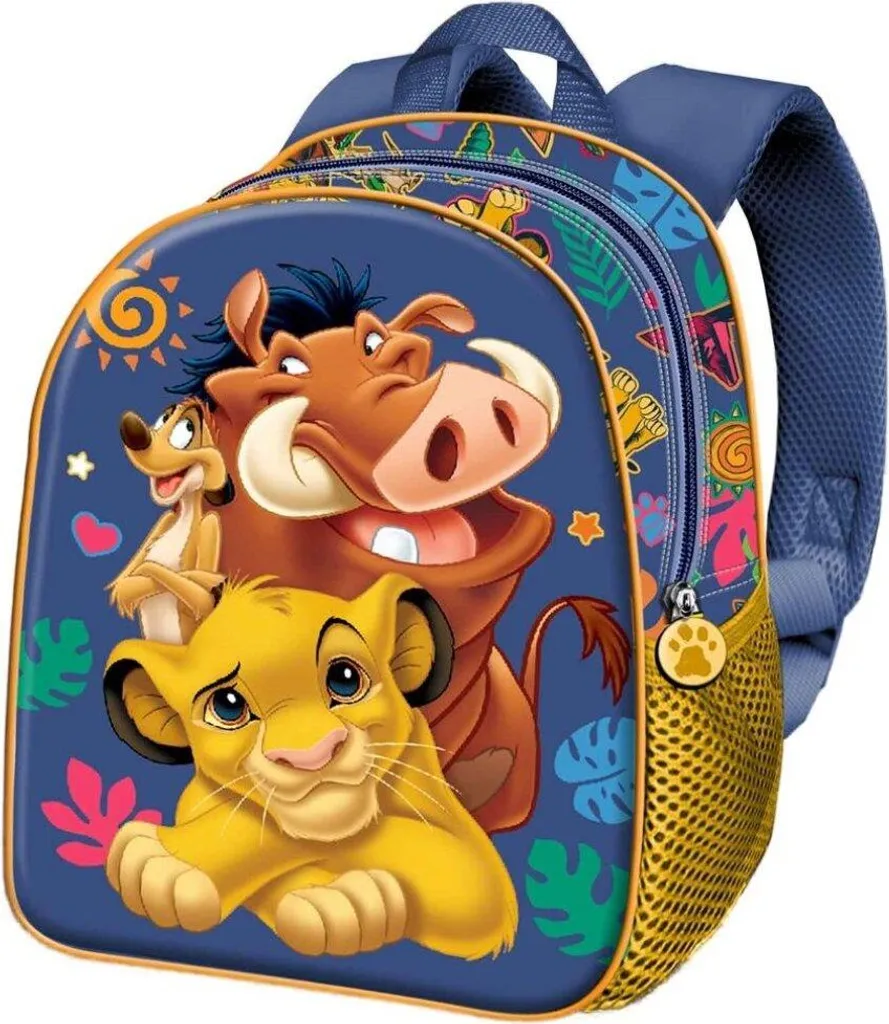 Sac à dos enfant Disney Roi Lion pour la crèche et les sorties week-end