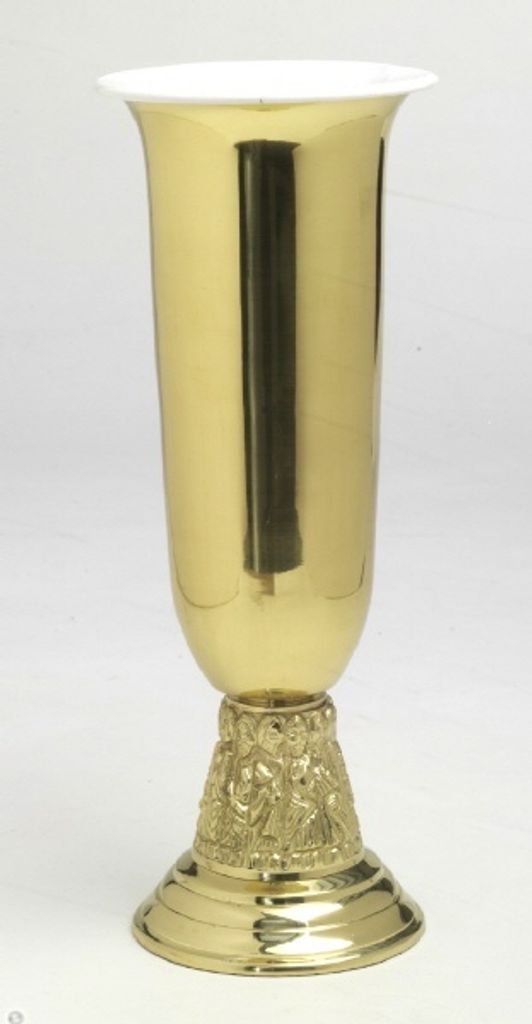 Altarvase Apostel Vase Kelch Höhe 30 cm Messing Produktbild 