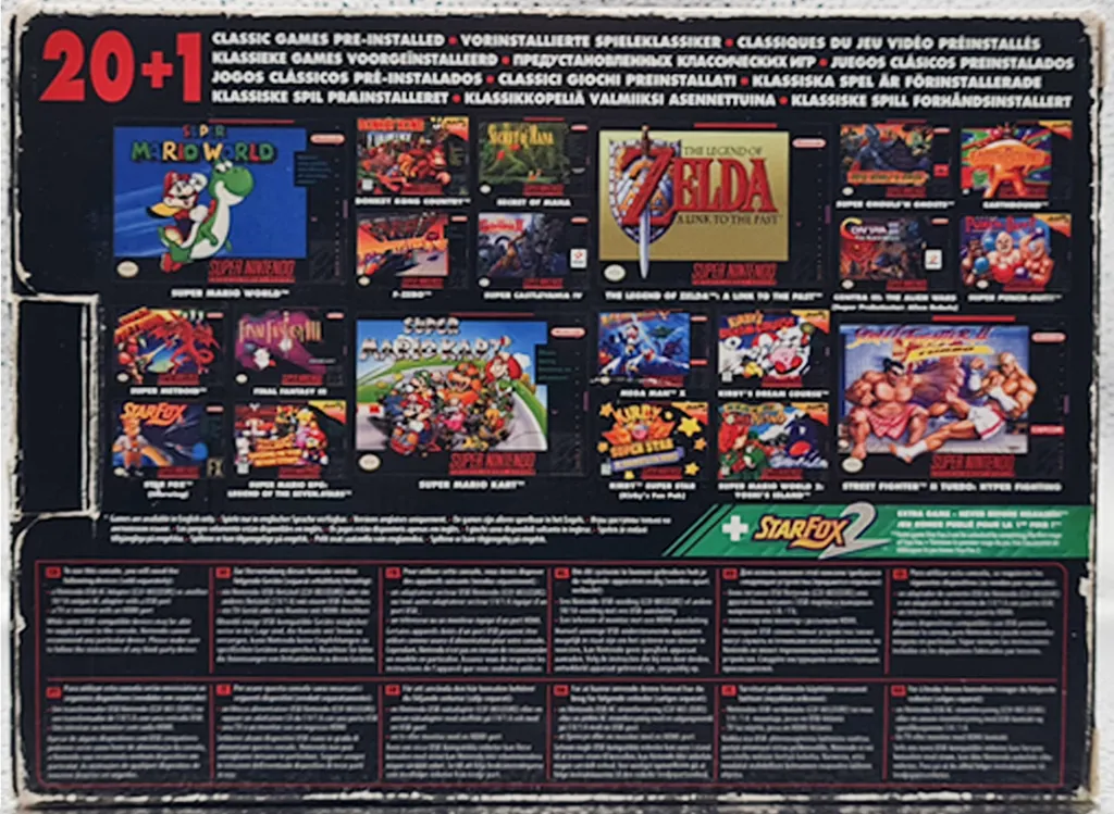 Console Nintendo Classic Mini Super NES pour soirées rétrogaming - 8