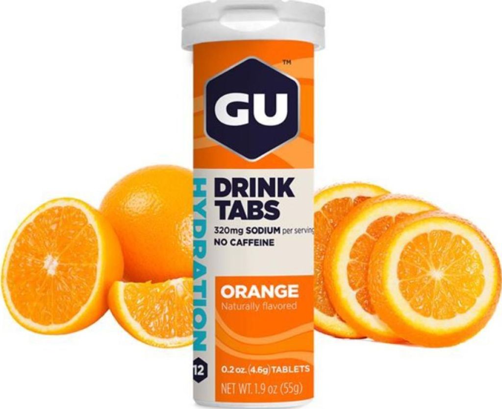 GU Drink - HYDRATION DRINK TABS 54 g ORANGE
