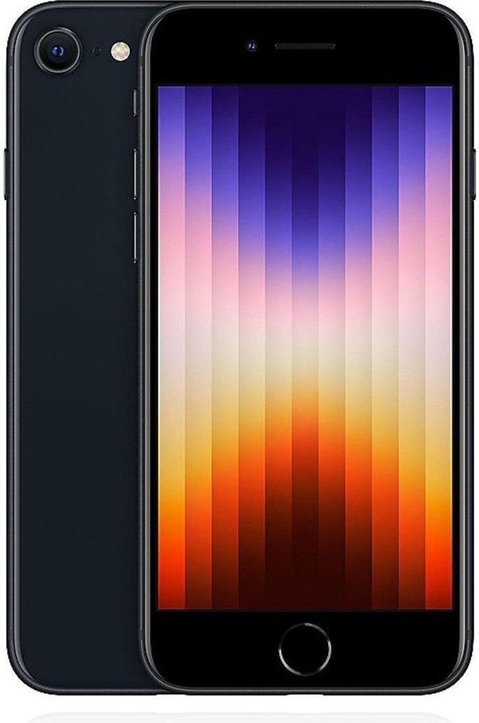 Apple iPhone SE (2022) 64GB Mitternacht Produktbild 23