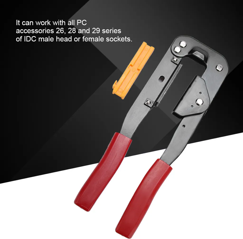 Crimpatrice per cavi, strumento per la crimpatura dei cavi, pinza per crimpare, strumento per la crimpatura, strumento per la crimpatura dei fili, tronchese per tagliare i cavi