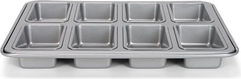 Patisse stampo per 8 mini tortine 34x28cm Silver-top P03515