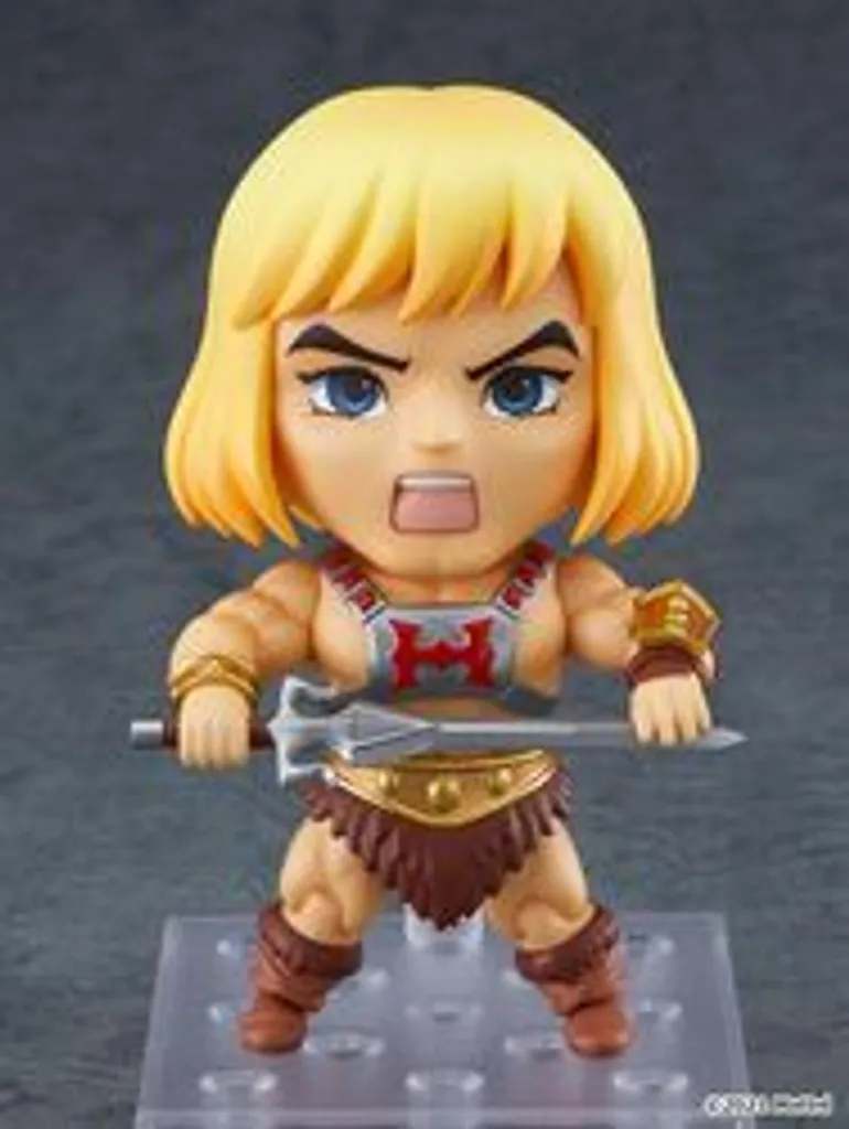 Nendoroid He-Man 10 cm avec accessoires et visages interchangeables - 2