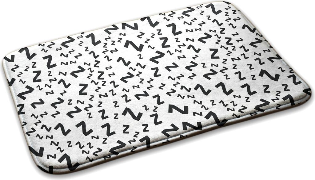 Teppich Kinderteppich Schlafzimmer Modern - 75 cm x 45 cm - Buchstaben Z
