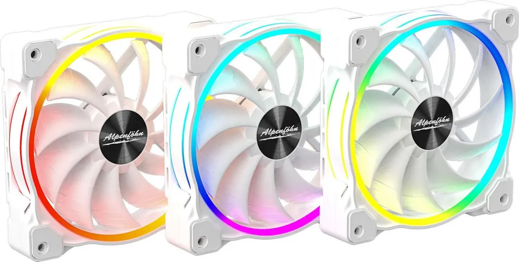 Wing Boost 3 ARGB Ventilateur 120mm PWM Haute Vitesse à Pression Forte