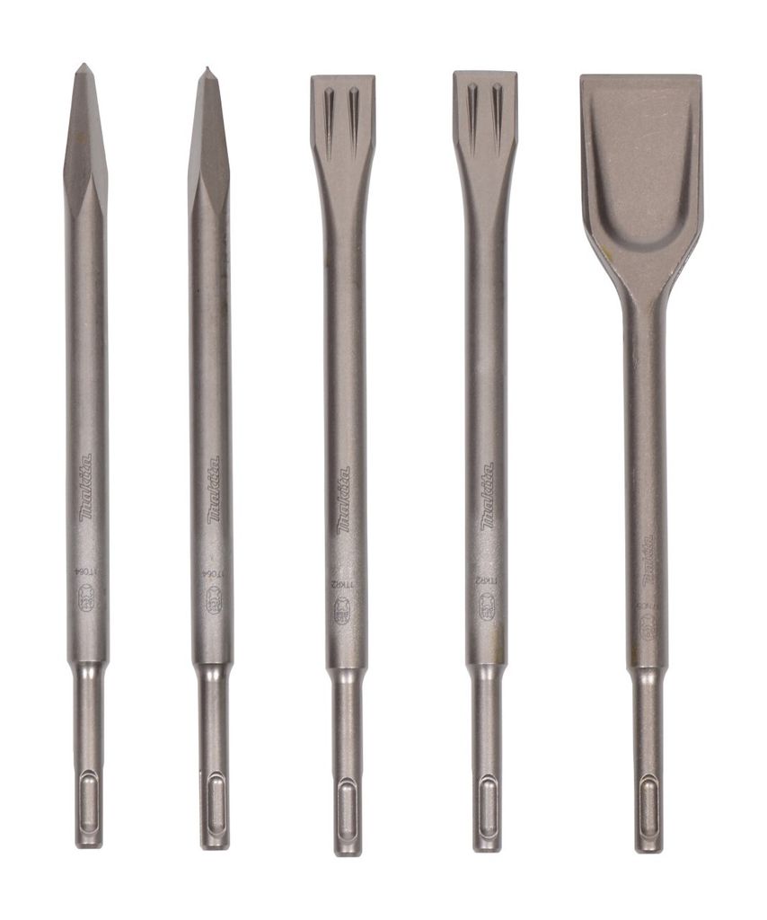 Makita Zubehör SDS-PLUS Meißel Sortiment 5 teilig - B-30536