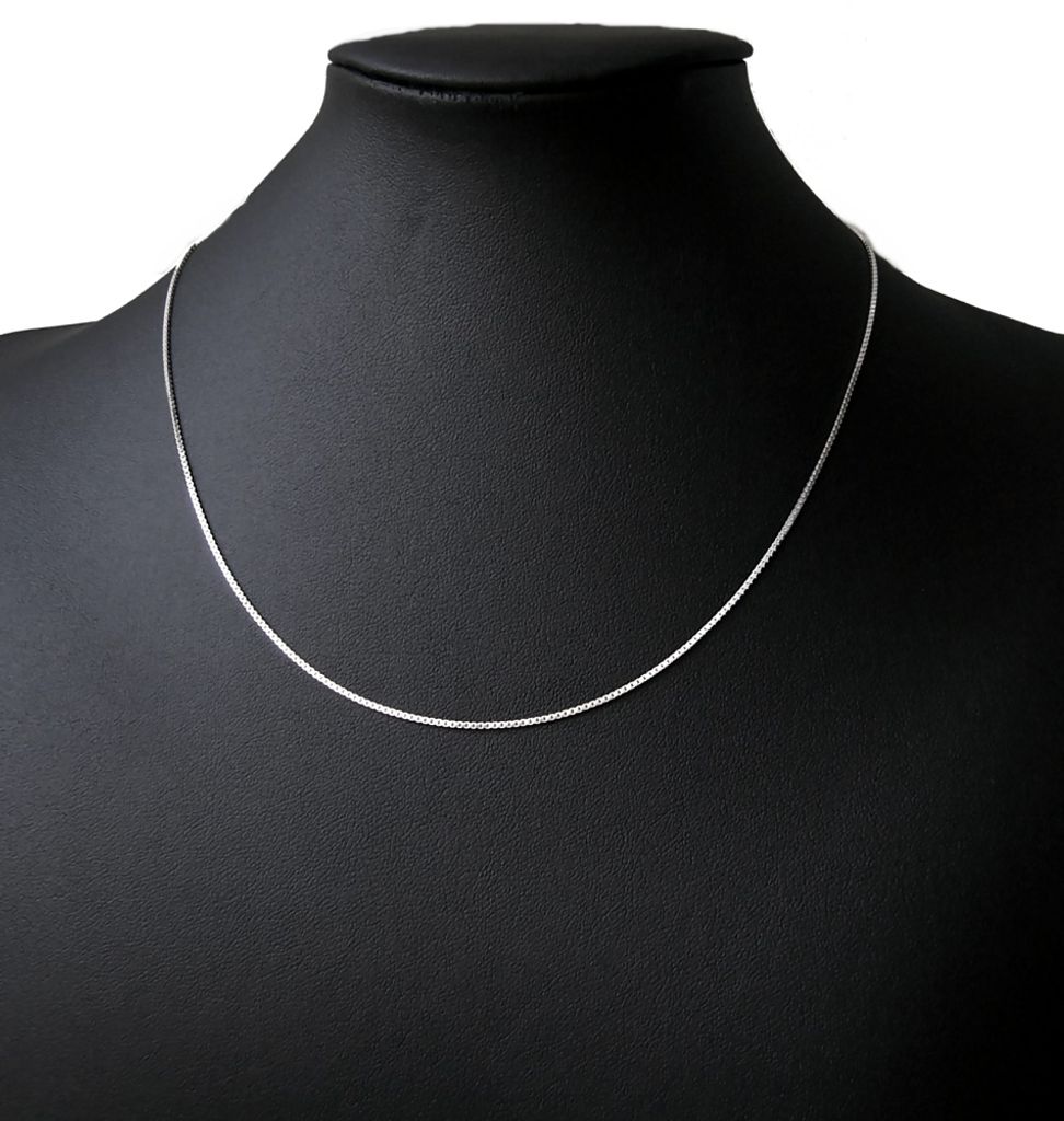 Silberkette Venezia Kette 0,9mm 925 Sterling Silber 42cm Produktbild 3