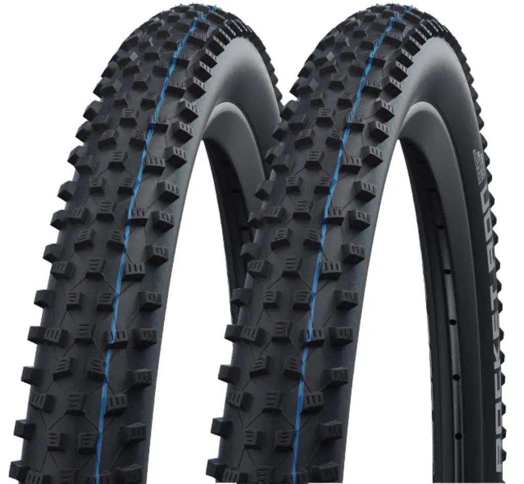 Pack 2 Pneus VTT 27.5 pouces Schwalbe Rocket Ron Evolution Super Ground - 2