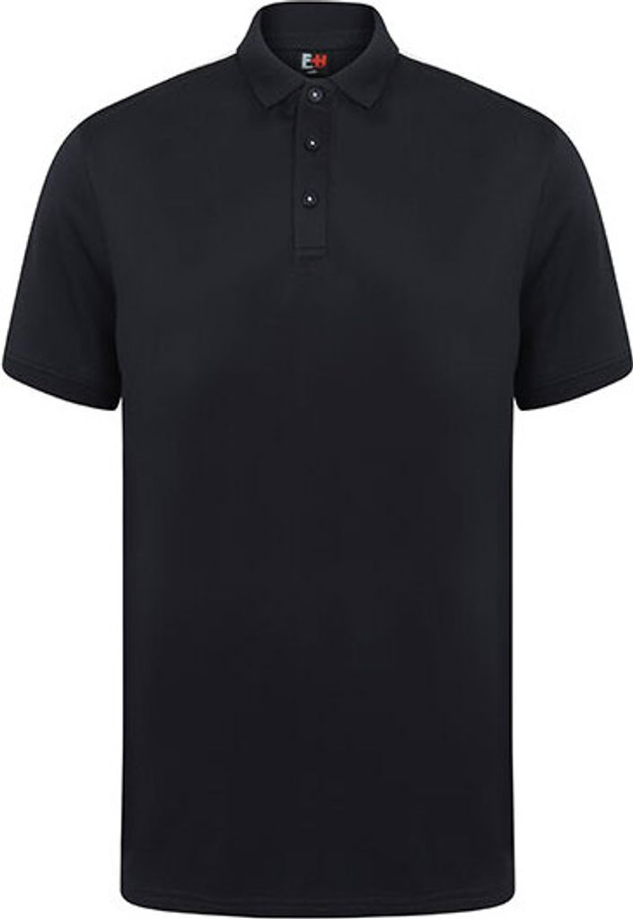 Finden+Hales , Adults Contrast Panel Polo , Navy , White , XS