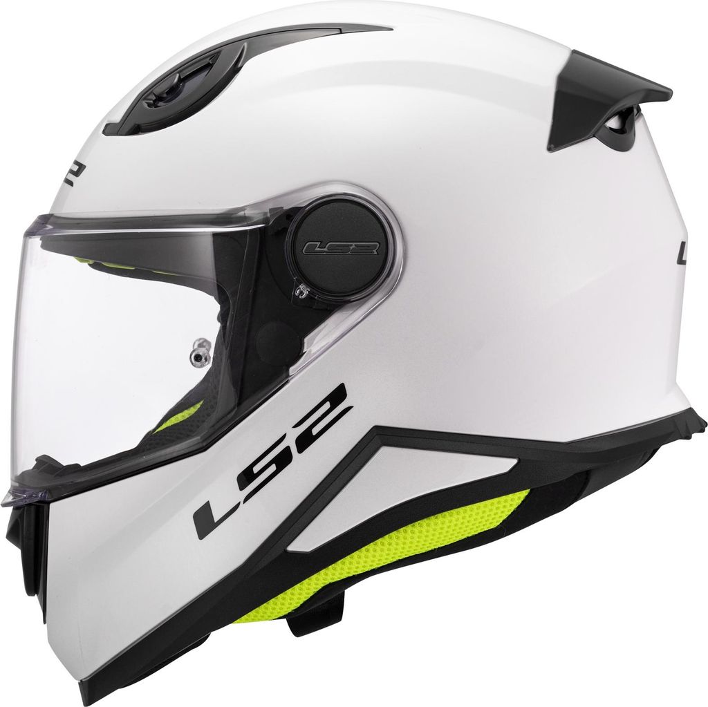 LS2 FF812 Kid Solid casque pour enfants, blanc, Y/L (51/52) Image du produit 
