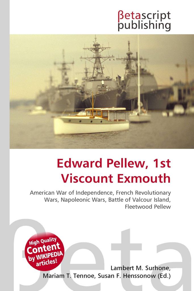Edward Pellew, 1st Viscount Exmouth