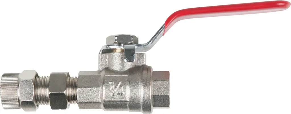 Robinet d'arrêt de rechange pour adaptateur KS TOOLS 150.9258-R019P