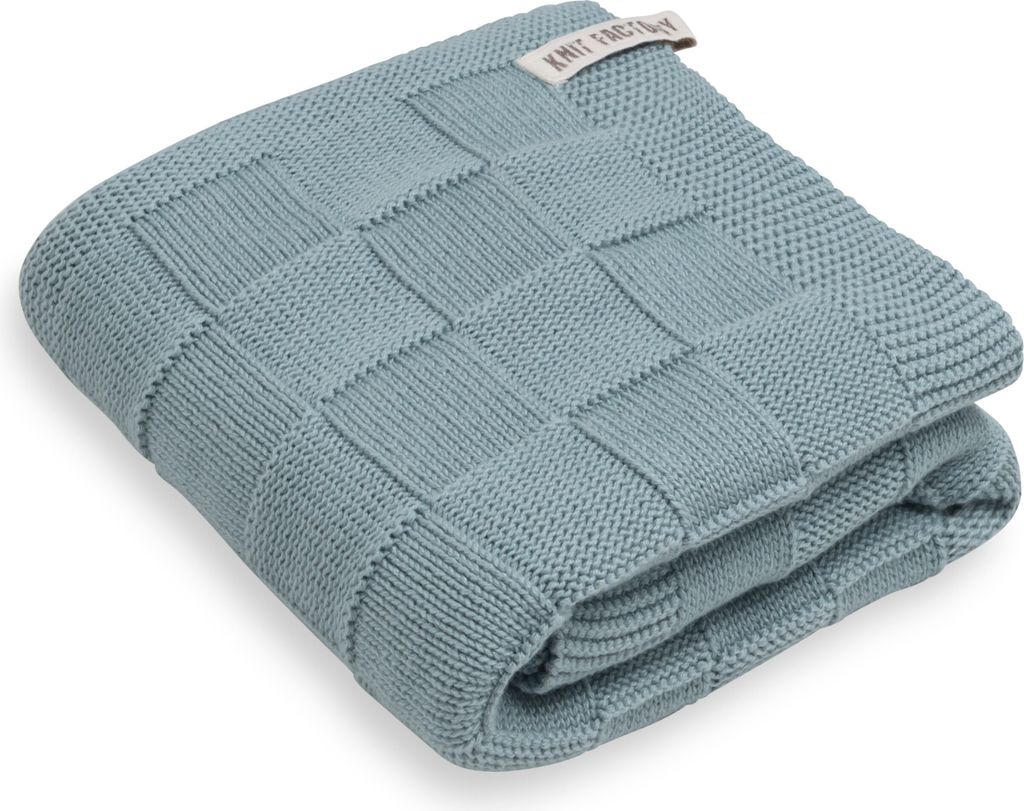 Knit Factory Handtuch Ivy - Stone Green - 50x100 cm