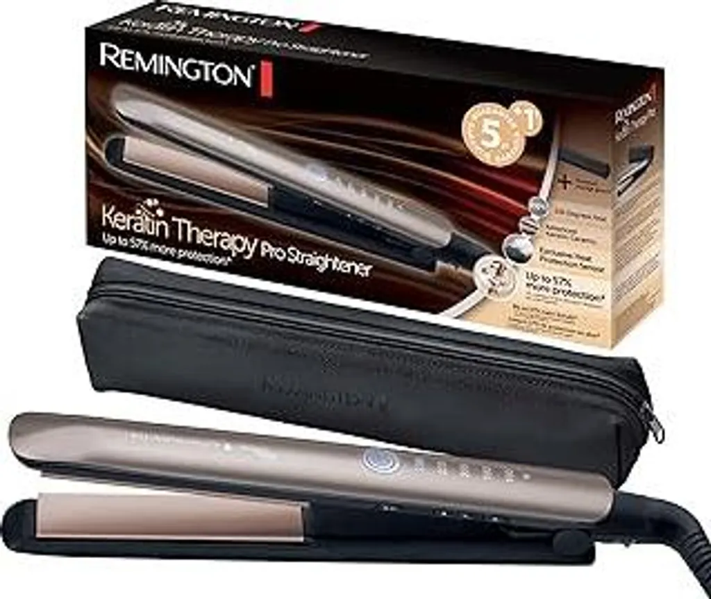 Capelli da Star con Remington S8593 Keratin Protect | Liscio Perfetto - 1