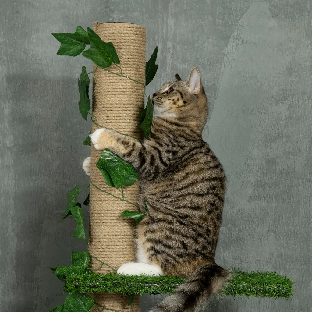 Arbre à chat avec protection anti-basculement et hauteur réglable - 7