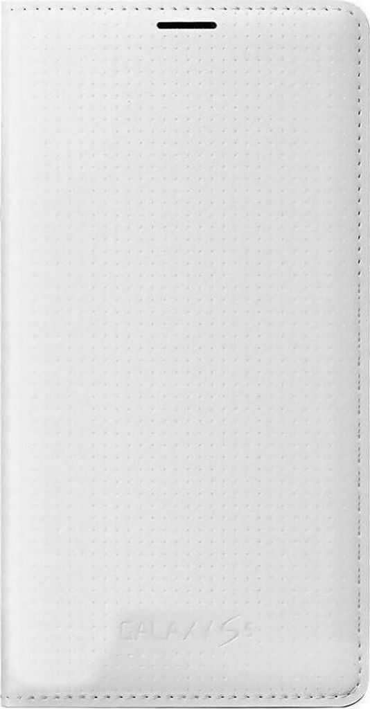 Samsung EF-WG900BHEG Flip Wallet Hülle für Galaxy S5 in Pattern Weiss