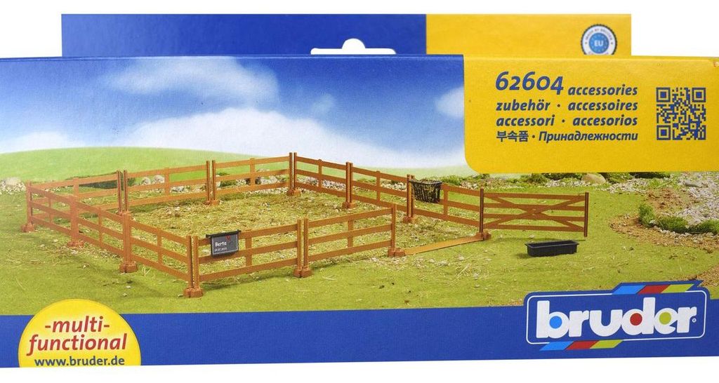 Bruder 62604 Accessori: Recinto per pascoli (marrone) Immagine del prodotto 