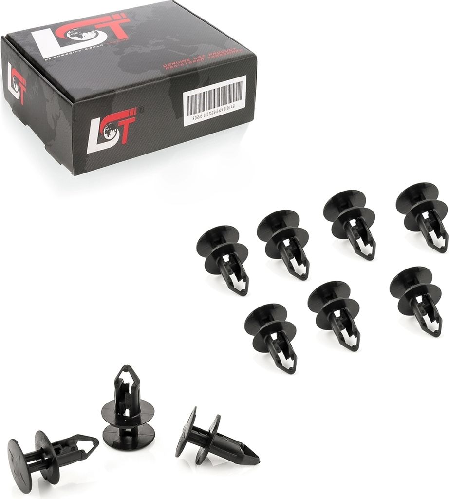10x Karosserie Stoßstangen Grill Befestigung Clips für NISSAN LADA