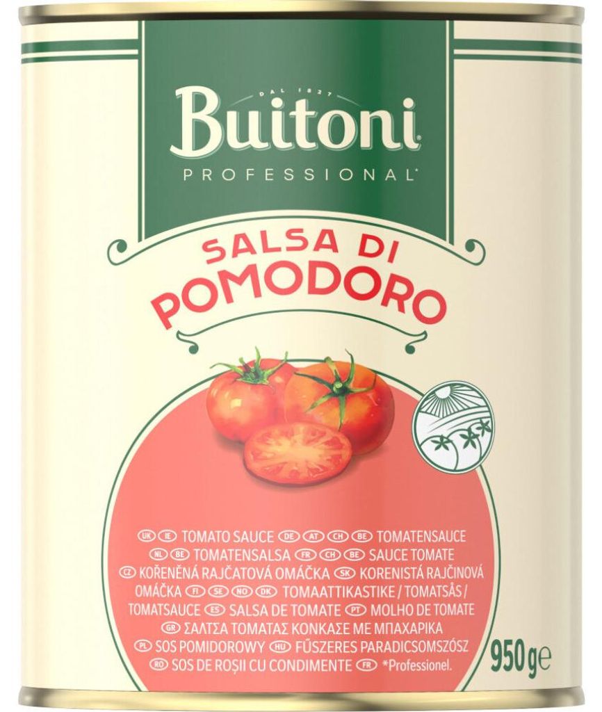 Buitoni Salsa Di Pomodoro Tomatensauce mit Gewürzen Dose 950g