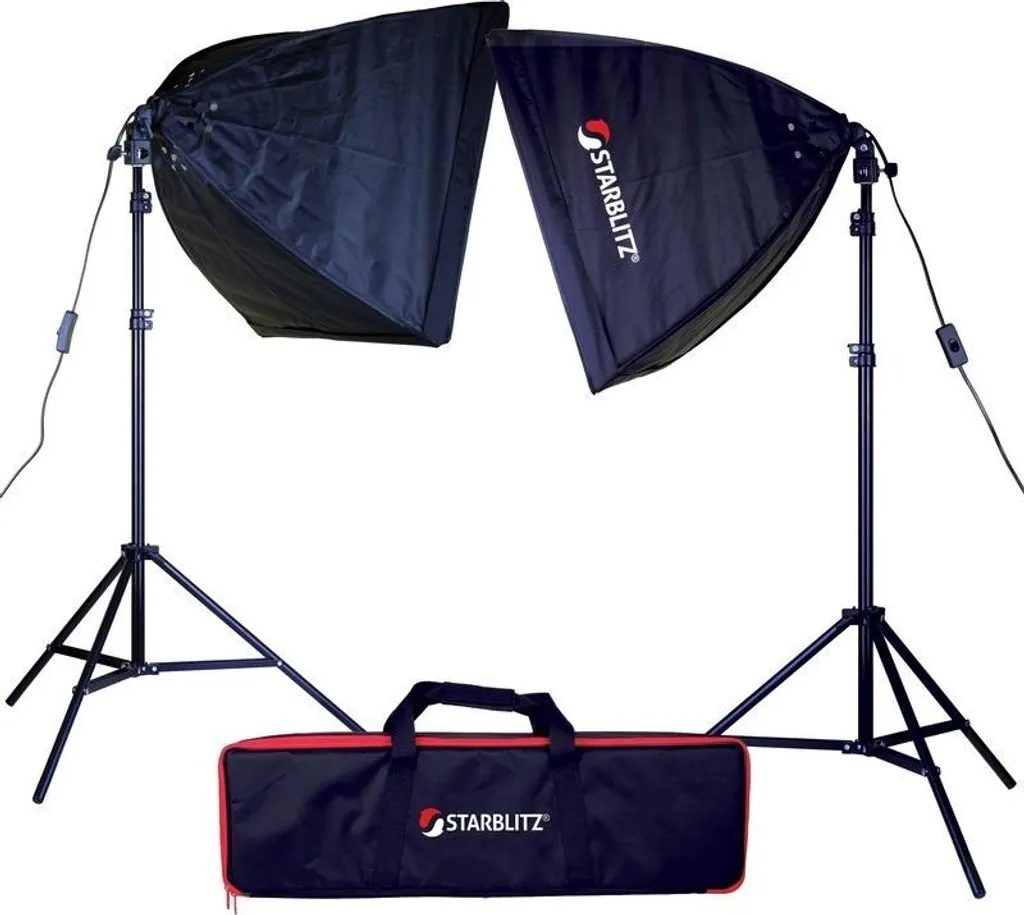 Starblitz SKITBULB60 Kit Éclairage Lumière Continue Photo et Vidéo Complet