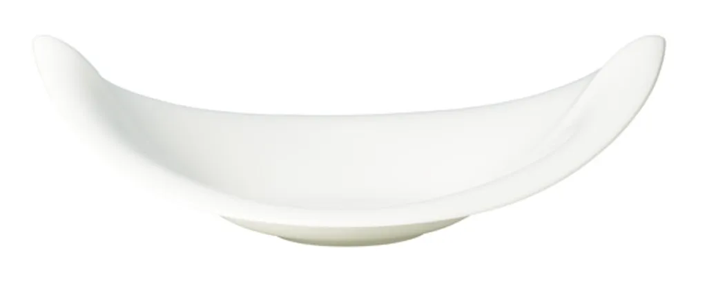 Coupe feuille Villeroy & Boch 47 cm pour décorer un grand buffet vide