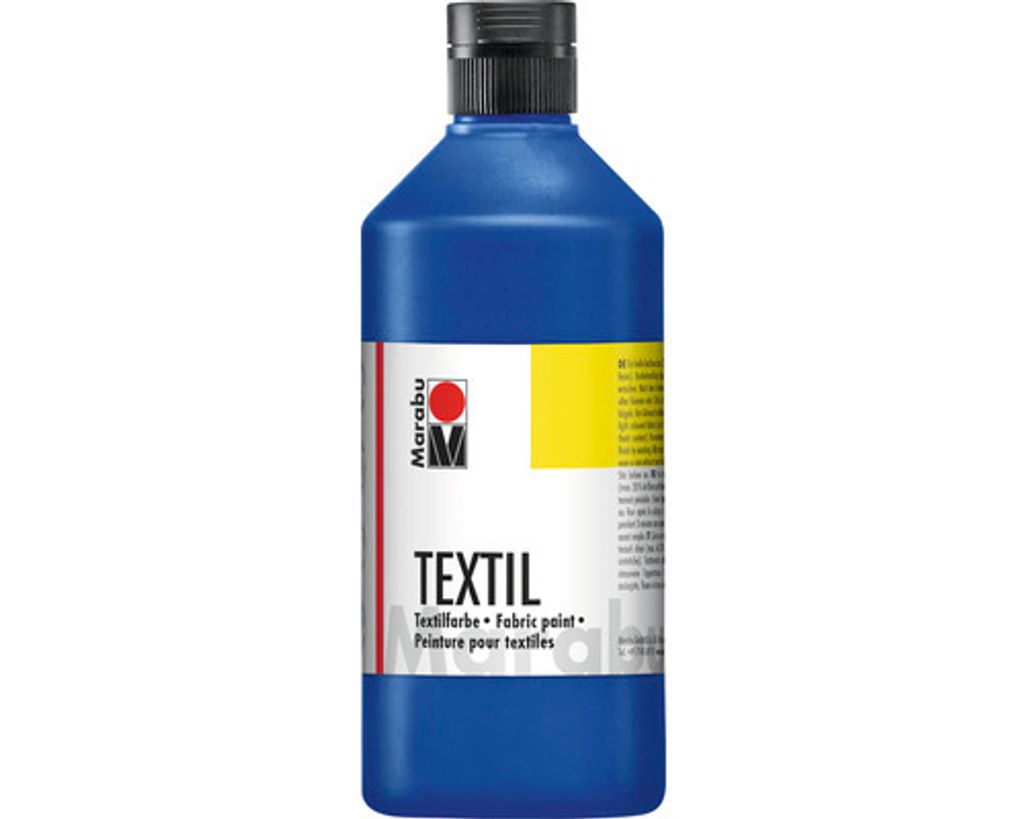 Marabu 17160075052, Bleu, Peinture textile, Liquide, 500 Image du produit 