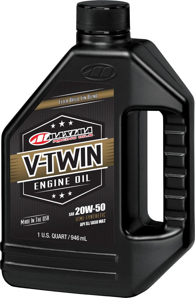 Maxima Racing Oils V-Twin Synthetic Blend 20W-50 (946 ml)