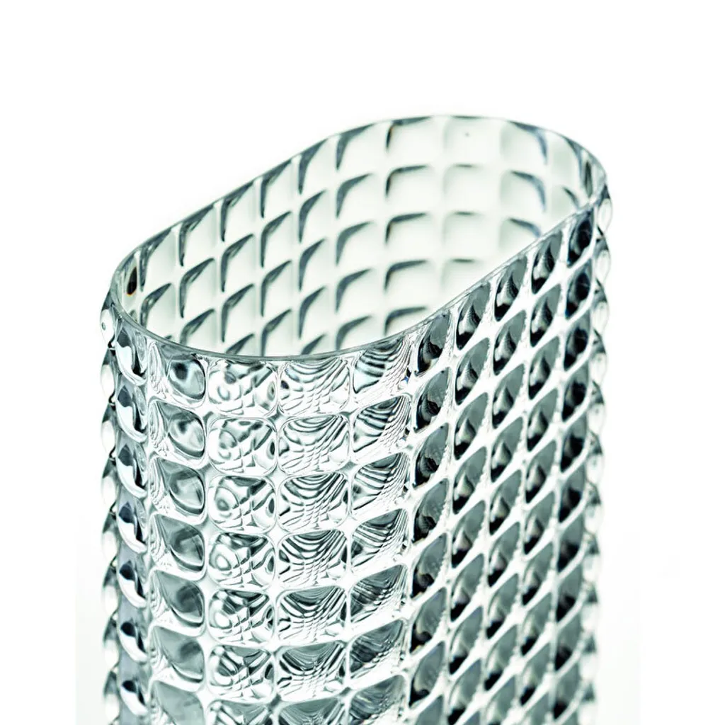 Vase décoratif Guzzini Tiffany transparent - Accessoire design chic