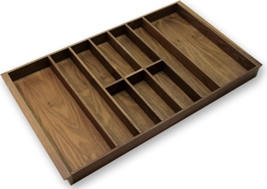 Besteckeinsatz NUSSBAUM 90er Schubl. B 796 x T 472 mm passend für Hettich ProfilPlus 16 mm Schubladen