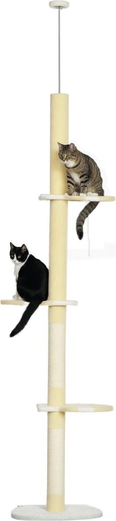 Tiragraffi PawHut, tiragraffi per gatti a tutta altezza, Immagine del prodotto 